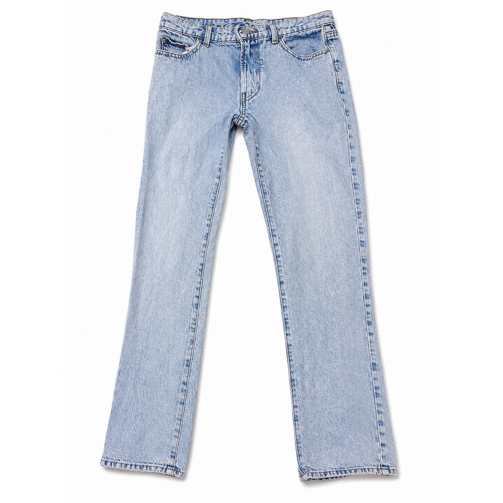 PacSun Jordyn Low Rise Straight Jeans Size 23 Light Wash Y2K Denim